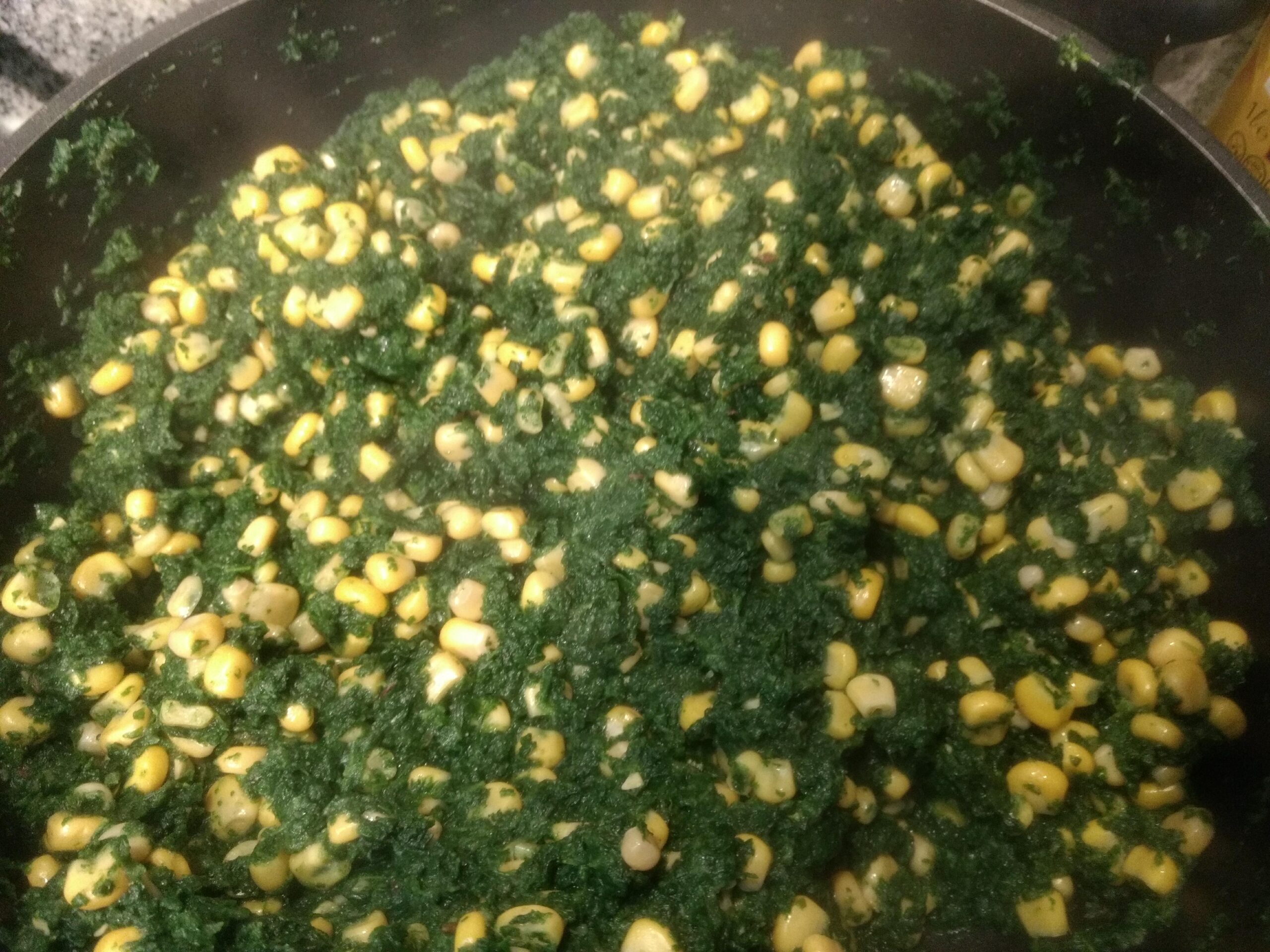 Corn Palak