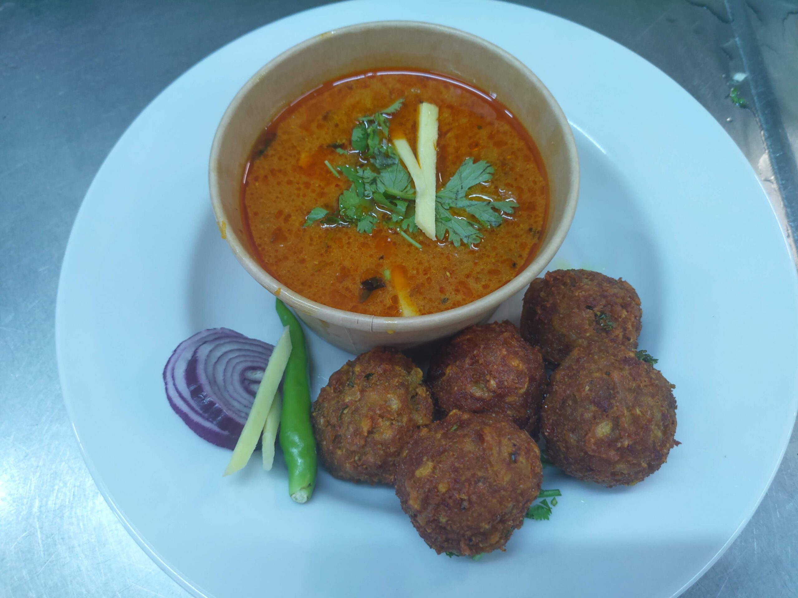 Veg kofta Curry